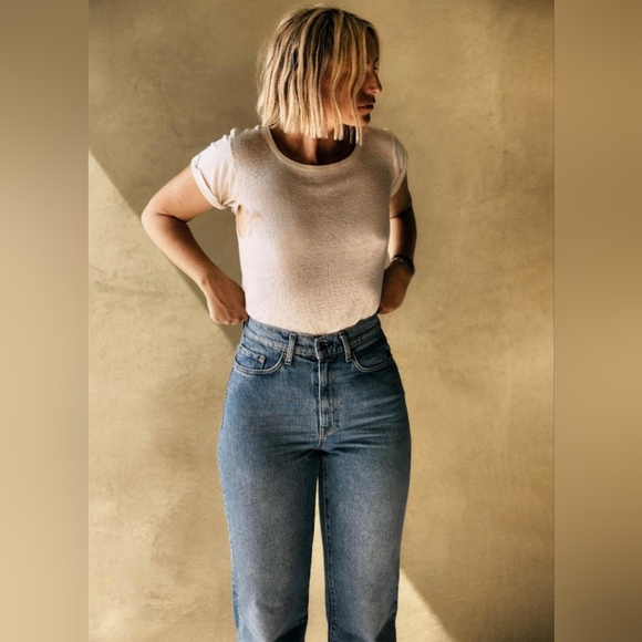 imogene + willie Blue High Rise Women Jeans - Picture 2 of 7